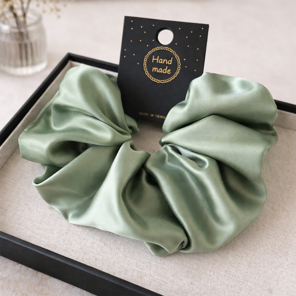 Silk Hair Scrunchie